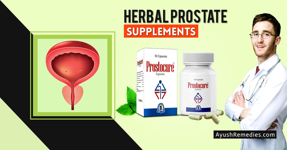 Prostocure Capsules for Enlarged Prostate Gland, BPH Supplements