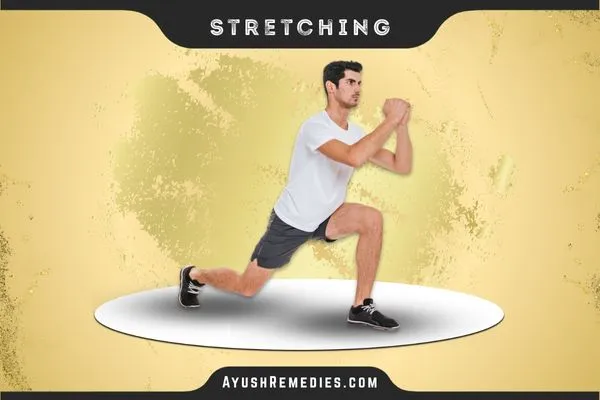 stretching